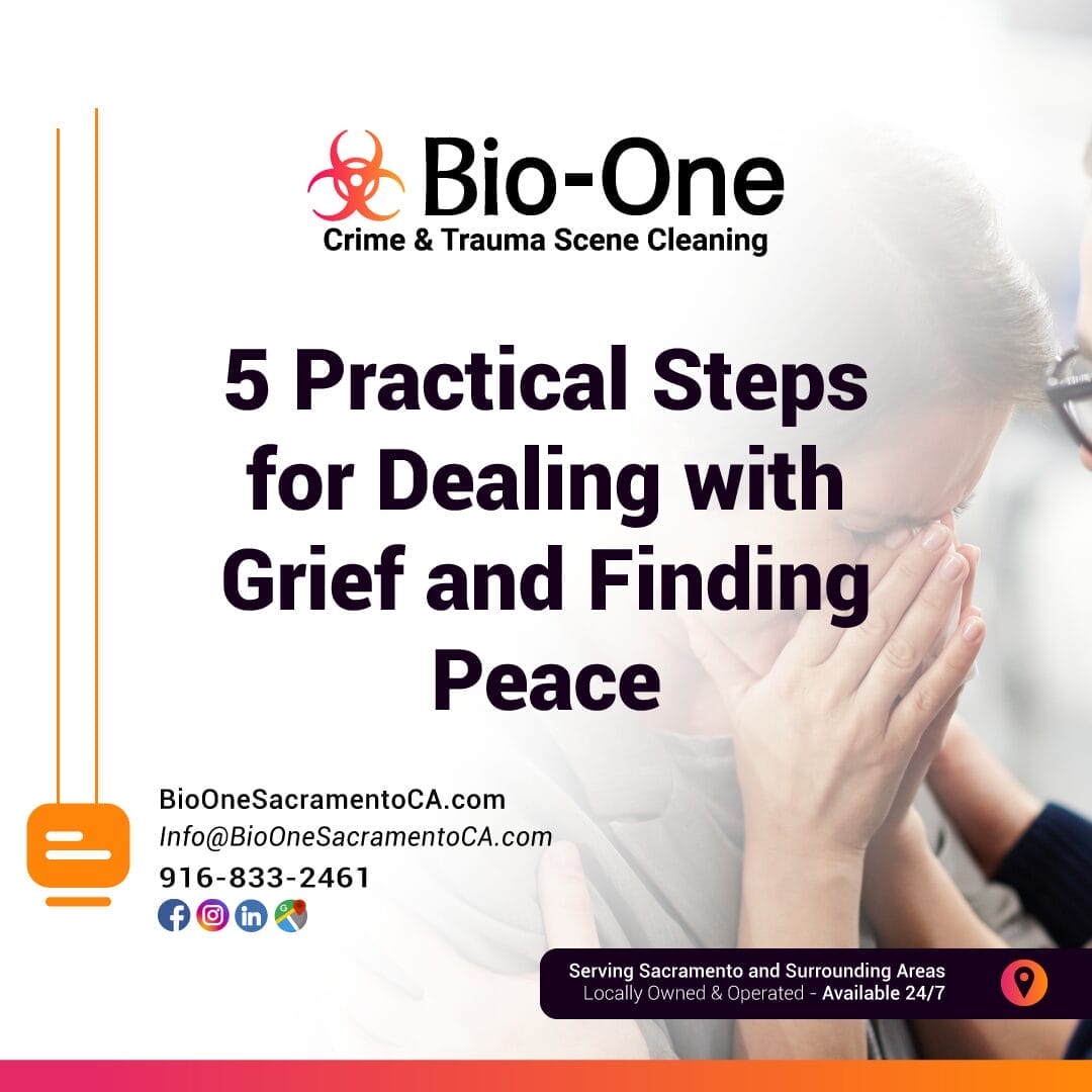 5 Practical Steps for Dealing with Grief and Finding Peace